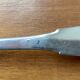 Antique solid silver ladle