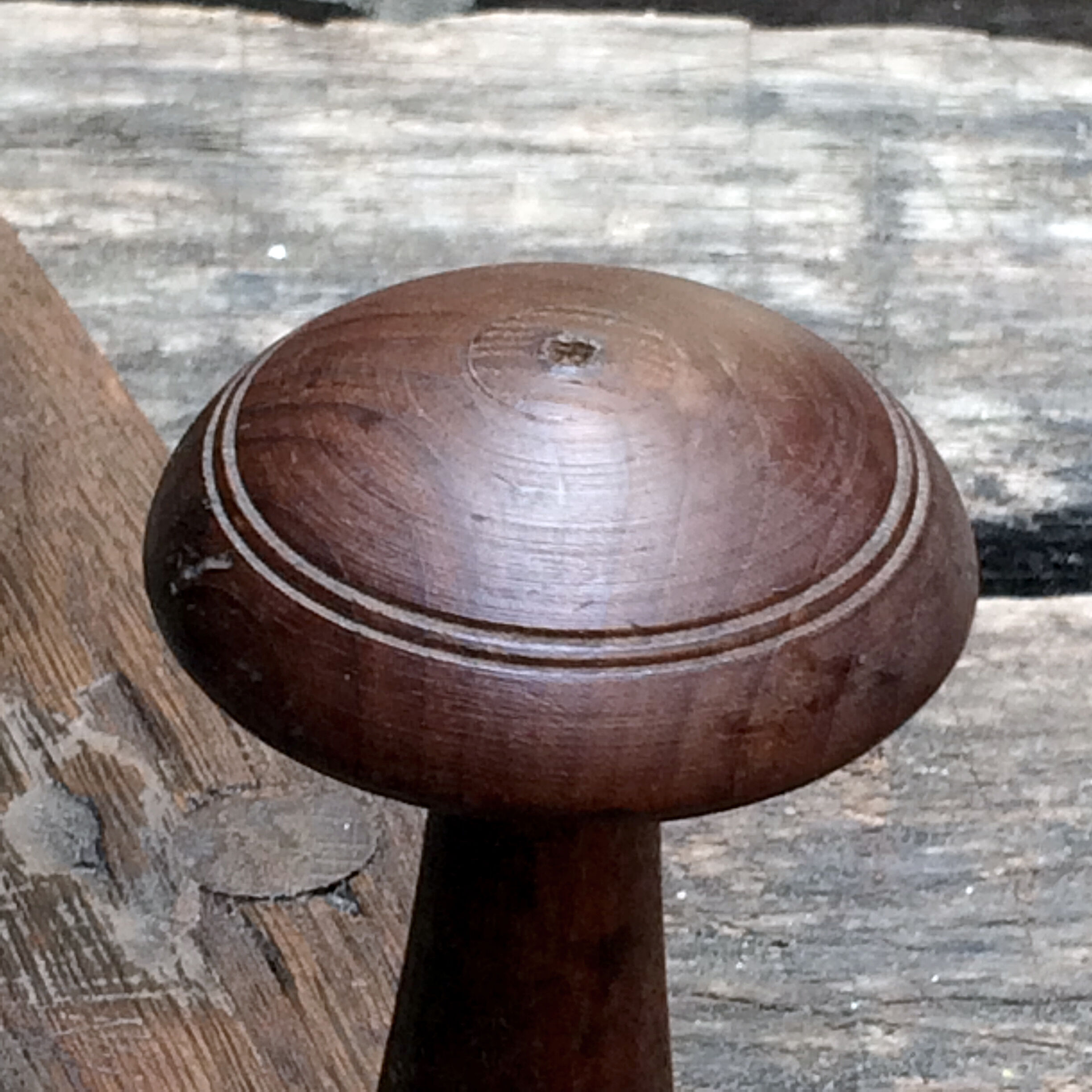 Old wall mantelpiece door in oak
