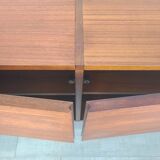 Vintage ARP sideboard in teak 1960s design Guariche Minvielle
