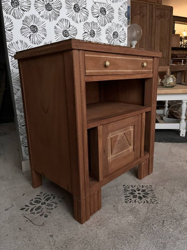 Tables de chevet buffets Art Déco vintage Jada et Rosa meubles appoint bois