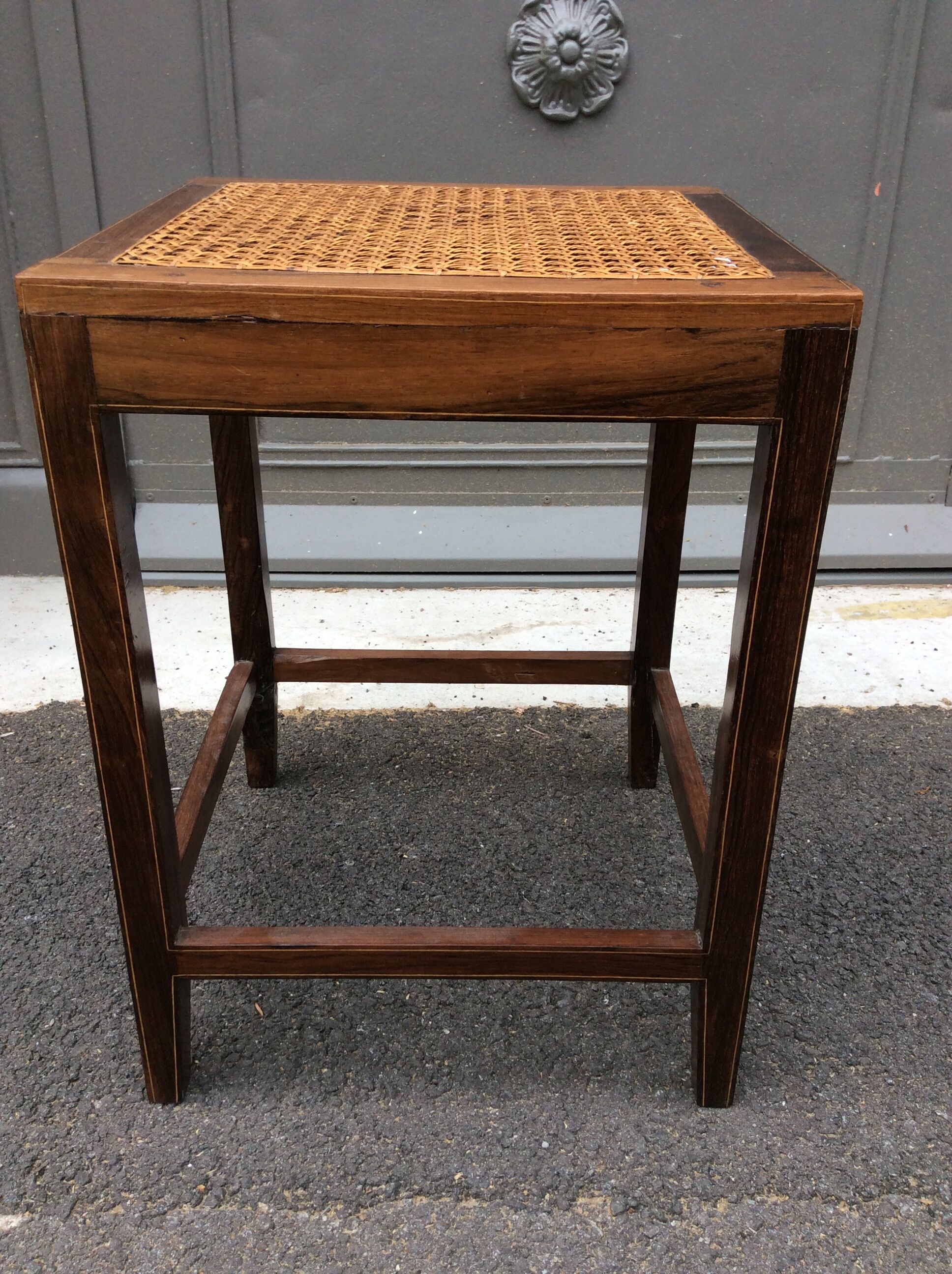 Art deco piano stool