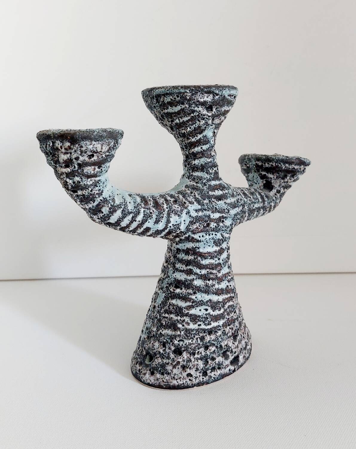 Vintage 3 branch candle holder 50/60