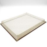 Rare Original Mid Century perforated Metal Serving Tray by Mathieu Mategot