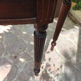 Louis XV-style half moon table