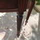 Table demi lune de style Louis XV