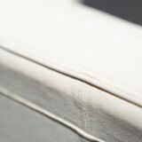 White sofa 2 places Molteni