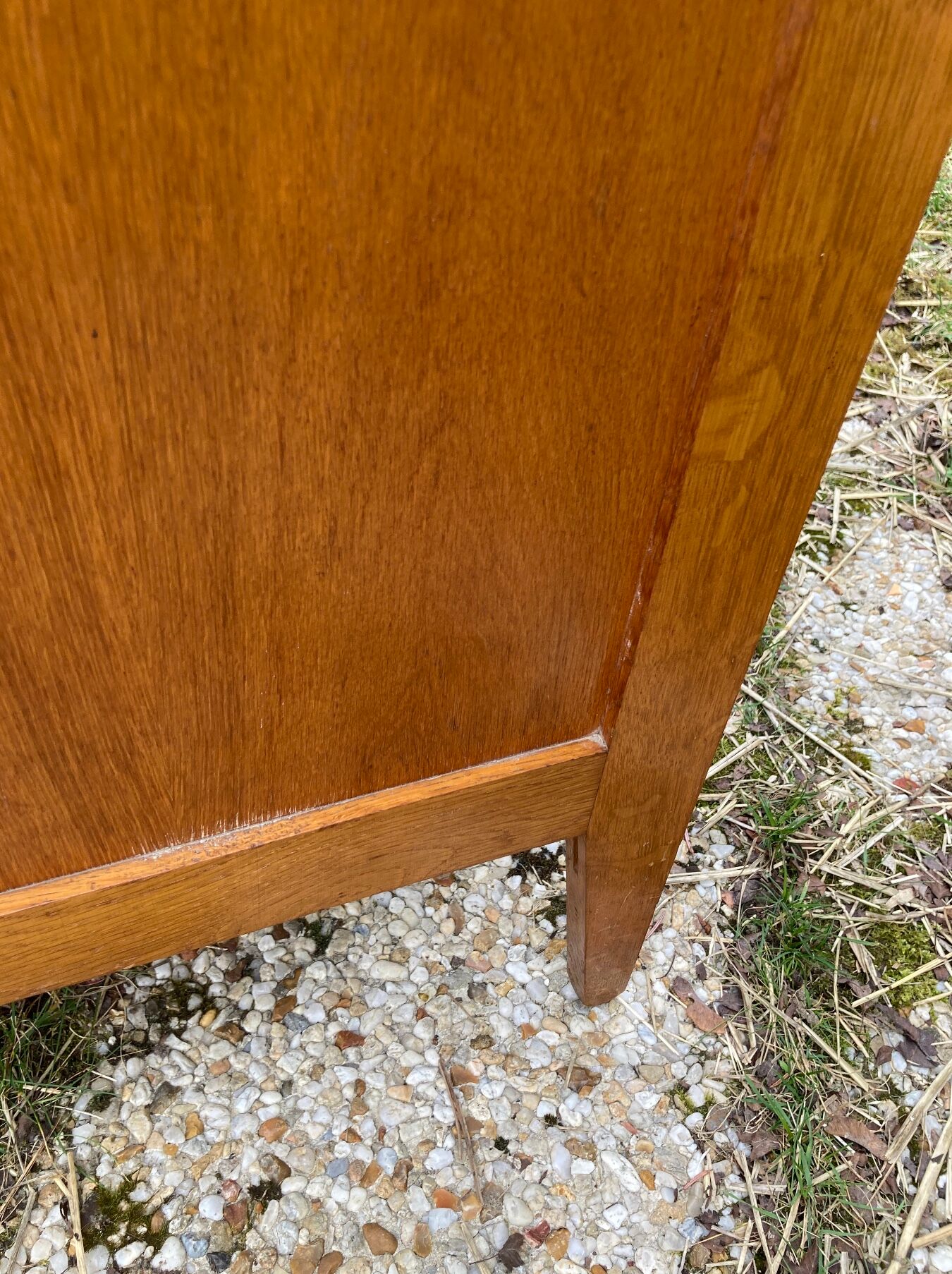 Vintage knitted bonnet feet compass