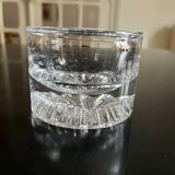 Round ashtray Daum crater model