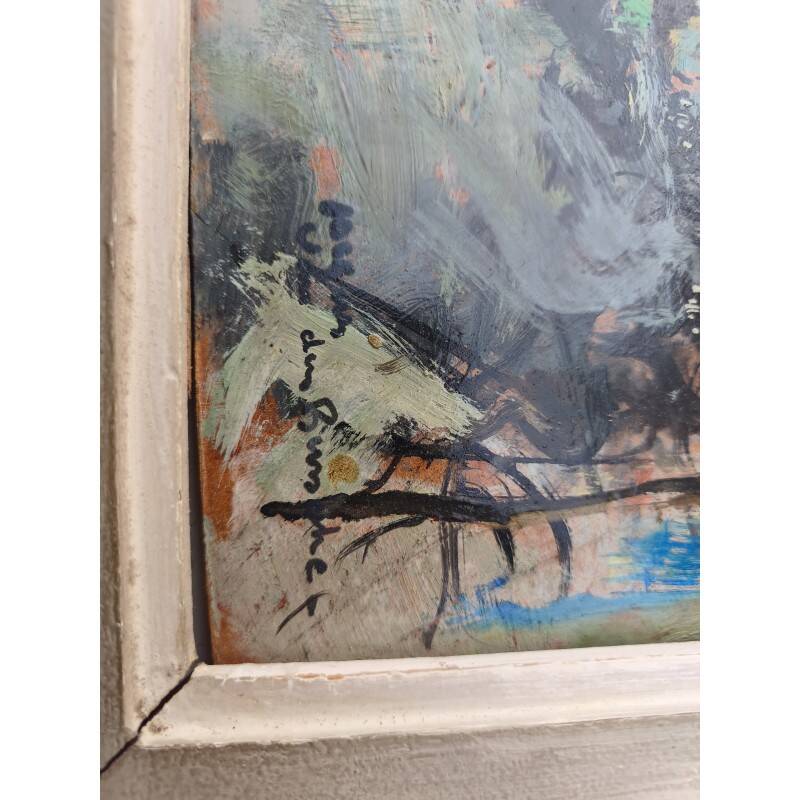 Oil on canvas: Jacques Van Den Bussche