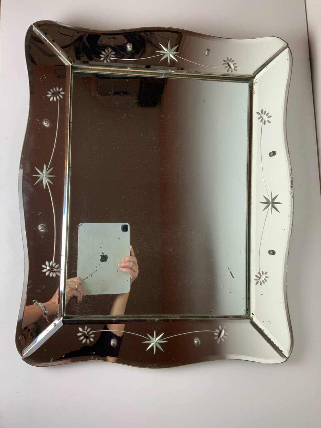 Art Deco Venetian Mirror