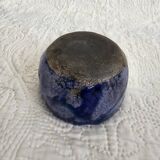 Vintage blue handmade bowl