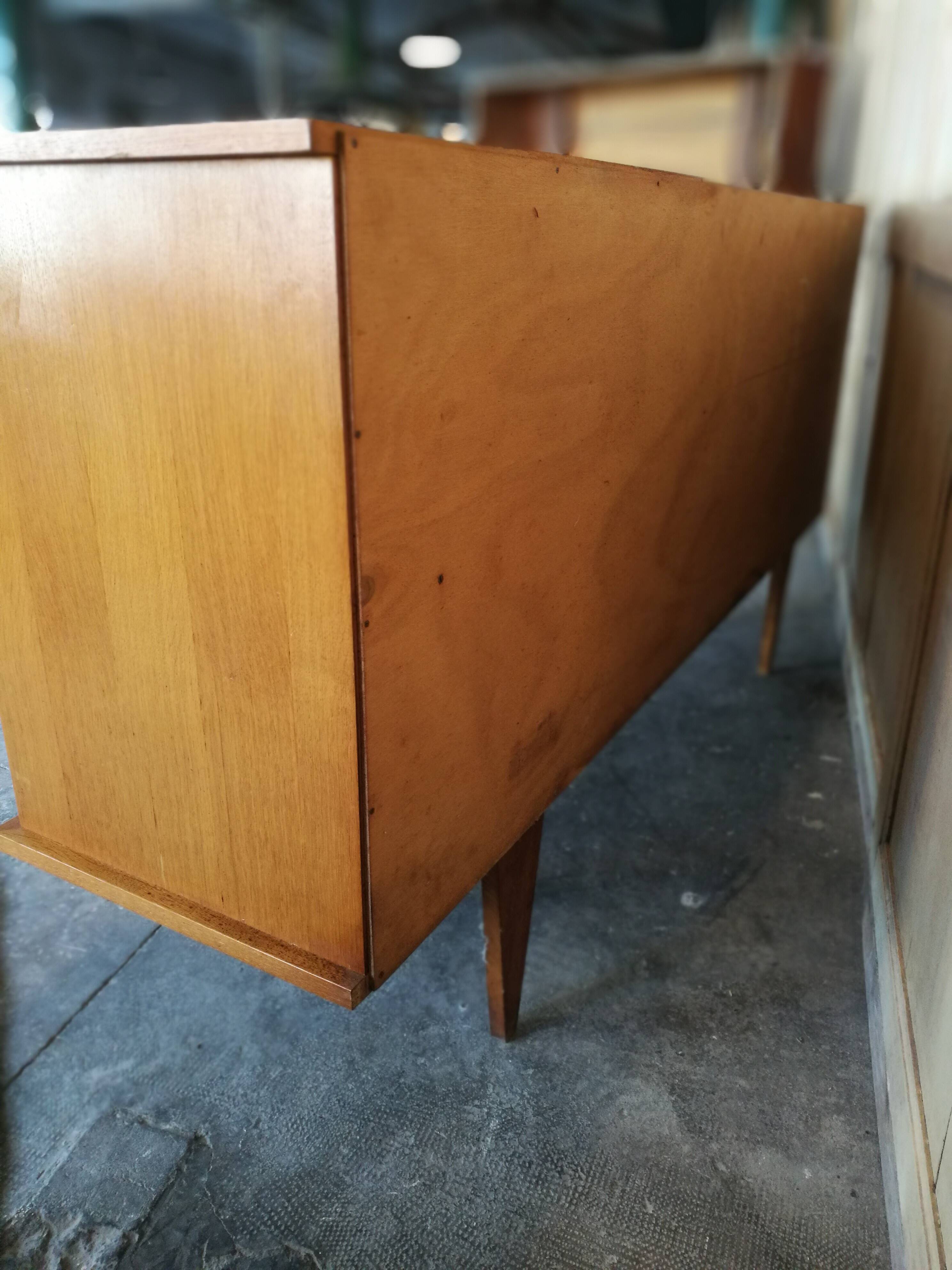Sideboard vintage of the 50s in light oak