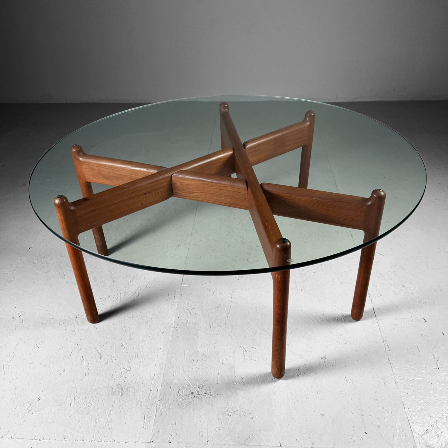 Coffee table Niels Bach Denmark 60s