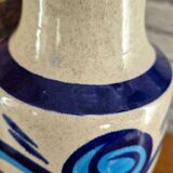 Vintage turquoise vase from West Germany.