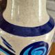 Vase vintage West Germany turquoise