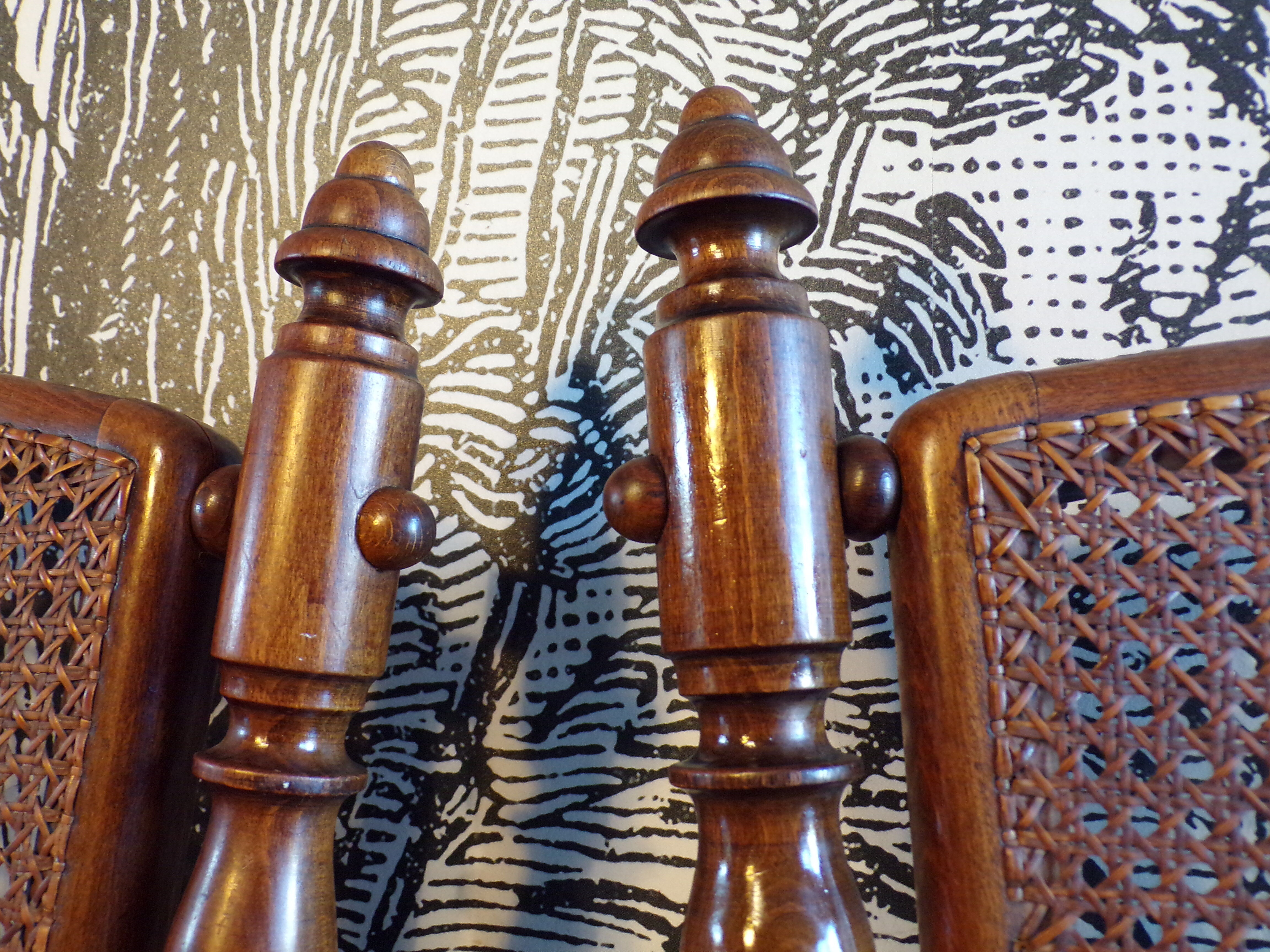 Pair of Fischel chairs 1900s