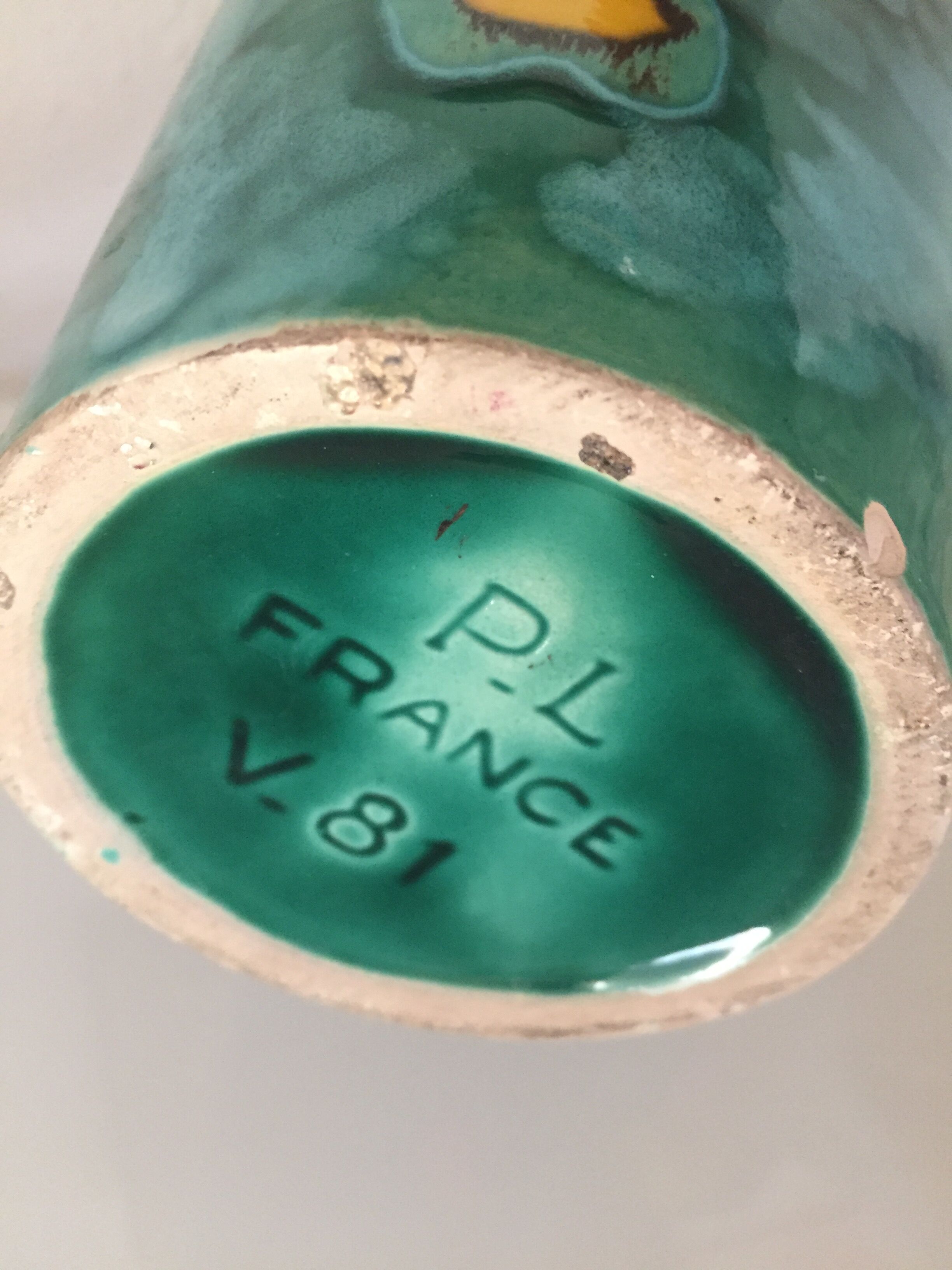 Original vintage vase Vallauris