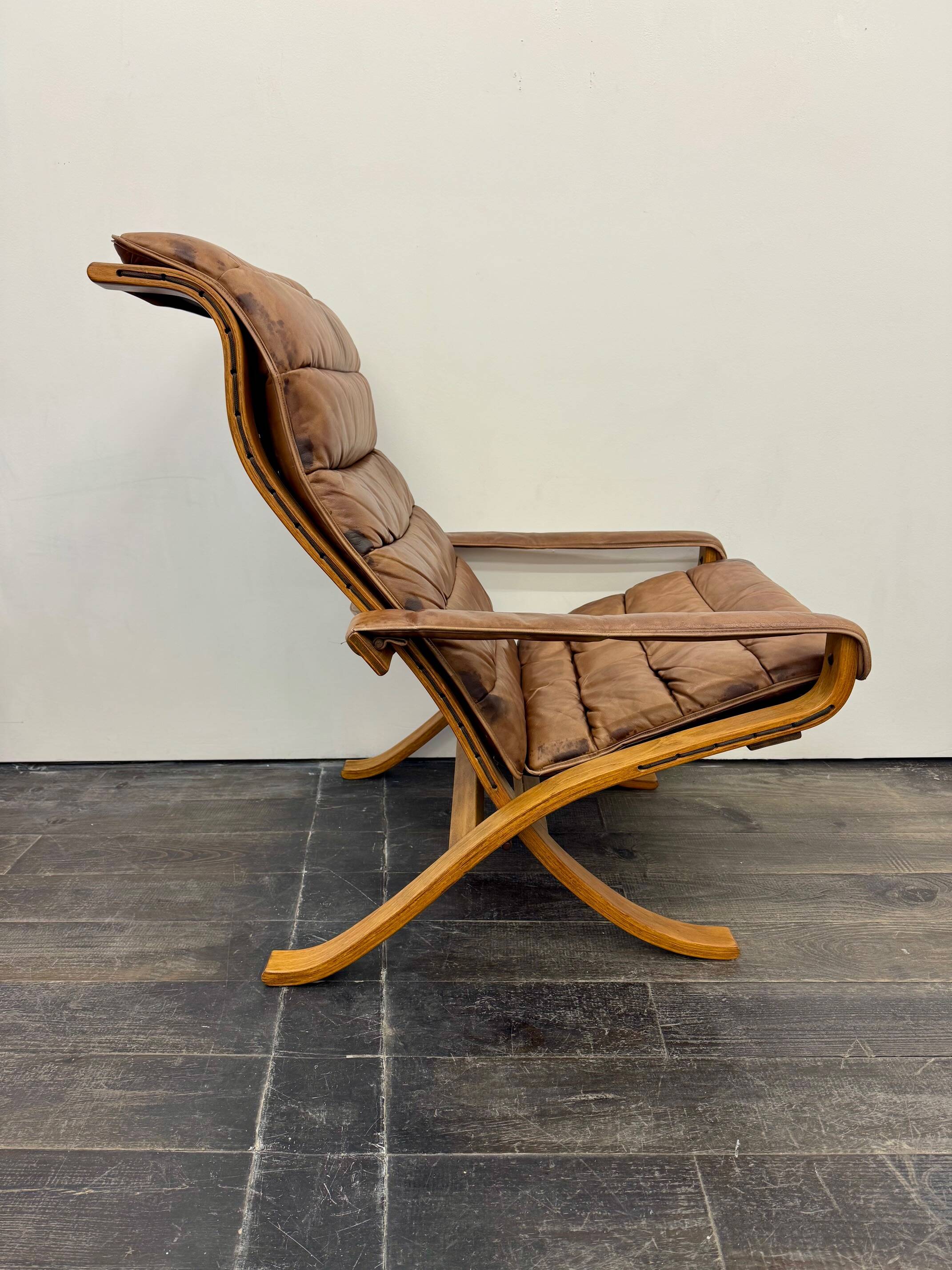 Vintage folding chair by Ingmar Relling for Westnofa 1960s