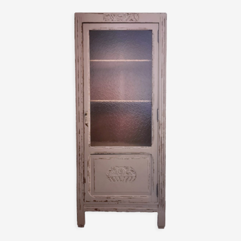 Parisian art-deco glazed wardrobe