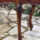 Mahogany violin table