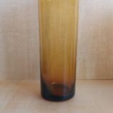 Set of 6 vintage amber glasses