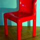 Set of 4 chairs by Carlo Bartoli, model 4875, Kartell edition, 70s