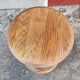 Pot holder, pedestal table, wood, vintage, 60s
