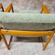 Pair of Scandinavian design armchairs teak 1960