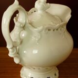 Dragon-headed open porcelain teapot