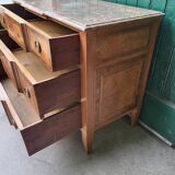 LOUIS XVI STYLE MARQUETRY 3-DRAWER CHEST