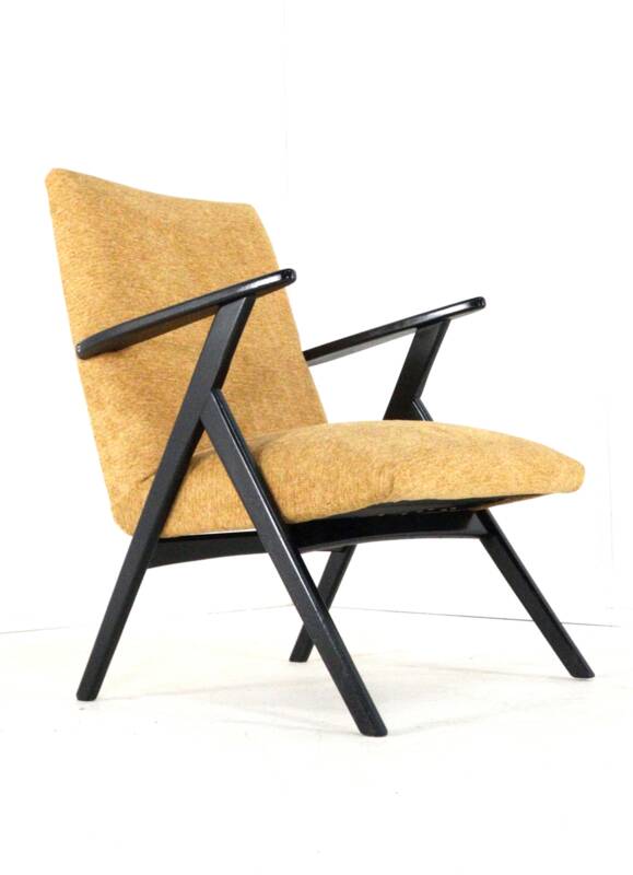 mid century modern vintage Armchair 'De Lier' - fully restored