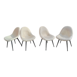 4 chaises vintage