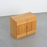 Solid pine sideboard by Maison Regain, 1970s