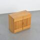 Solid pine sideboard by Maison Regain, 1970s.
