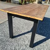 Patinated fir farmhouse table