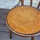 4 bistro chairs from the 30s art nouveau