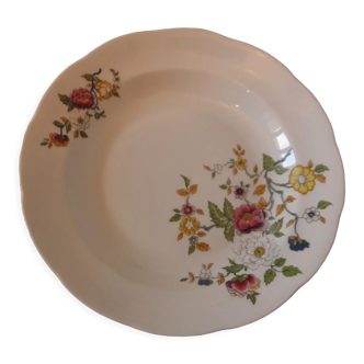 Lot 8 antique hollow plates porcelain ch-r