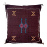 Sabra purple Berber cushion