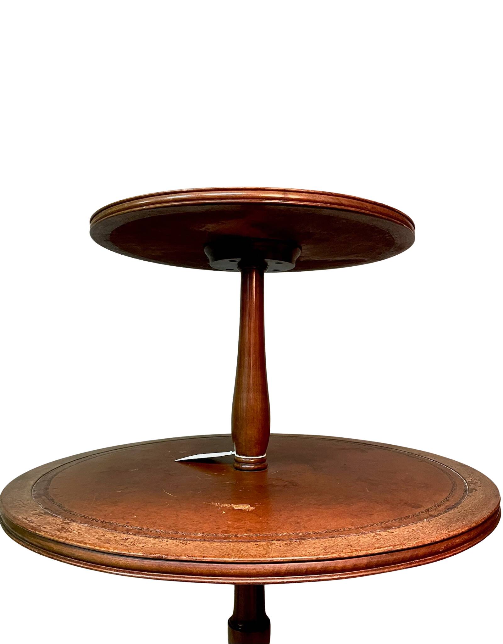 silent servant leather and mahogany