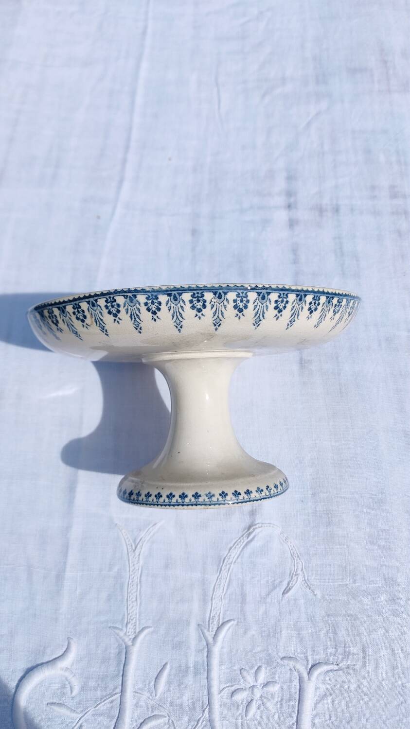 Sarreguemines & Digoin Compote Dish