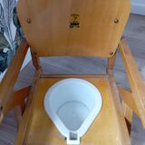 Fauteuil chaise pot enfant pieds compas