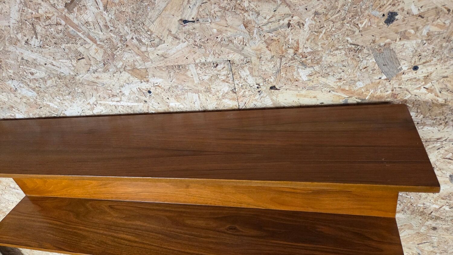 "Teak shelf Wilhelm Renz 1970"