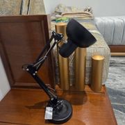 Vintage articulated black lamp