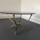 Brass and Smoked Glass Coffee Table,1970s