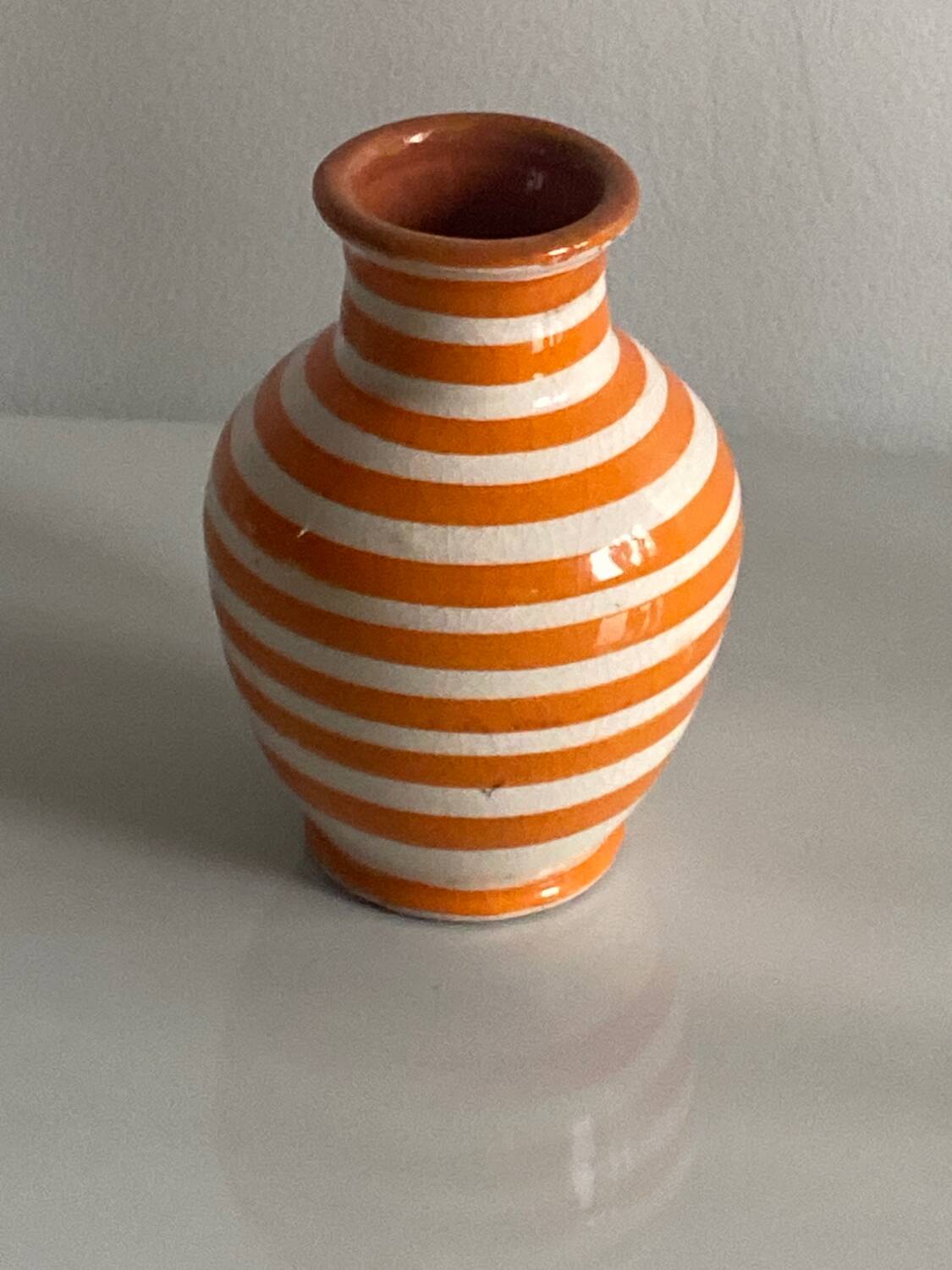 Handcrafted terracotta vase