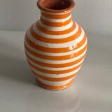 Handcrafted terracotta vase