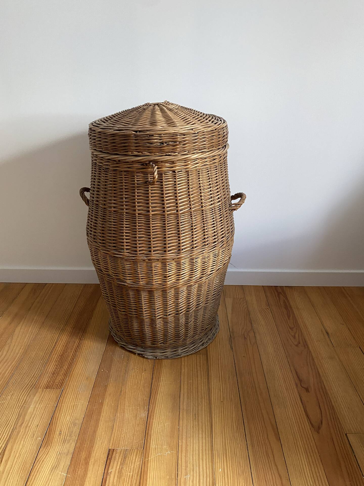 Vintage laundry basket