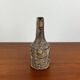 Brutalist vintage studio pottery vase carafe by Gerhard Liebenthron, 1970s.