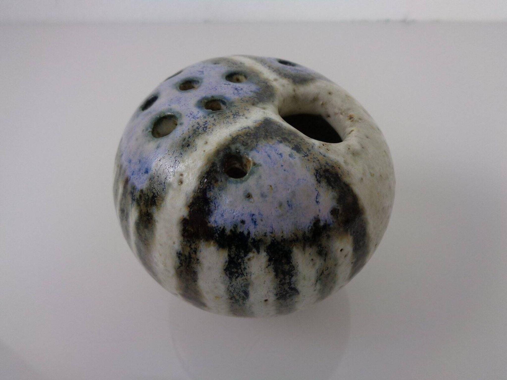 Small Danish studio ceramic vase, 1960s