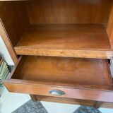 Large wooden bookcase 245cm